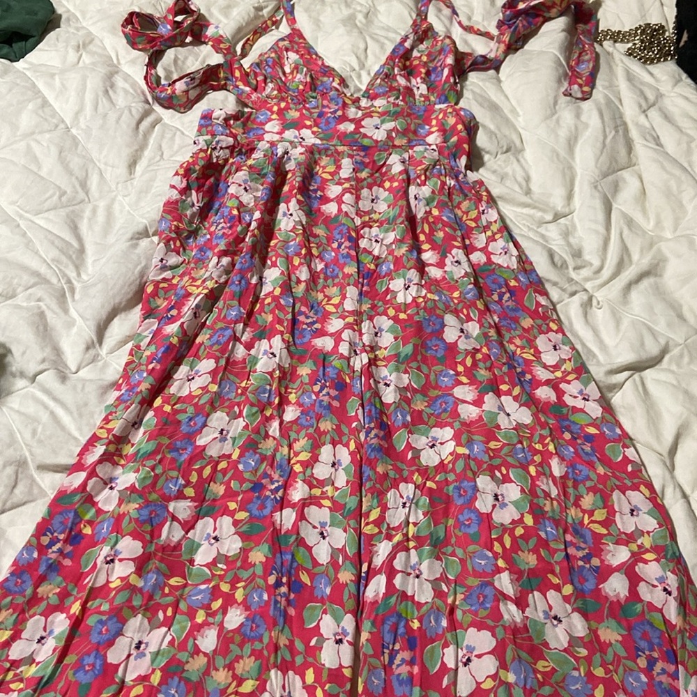 EUC Yumi Kim Kylie pink floral jumpsuit - Picture 16 of 16